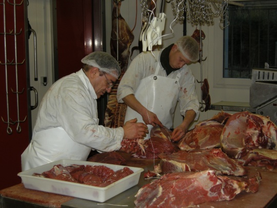 DECOUPE DE VIANDE