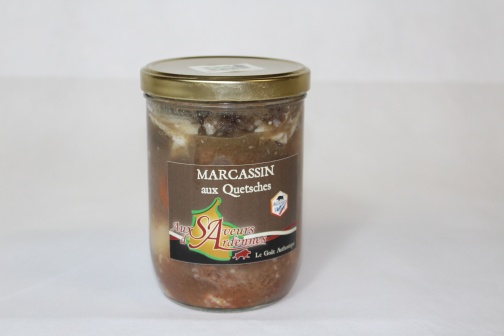 MARCASSIN AUX QUETSCHES 750 grs