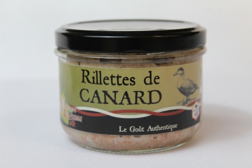 RILLETTES CANARD 180 grs