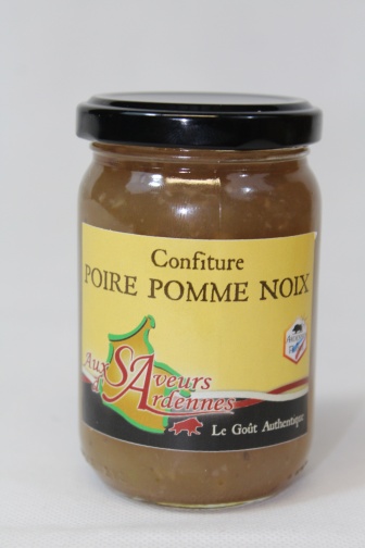 CONFITURE POMME POIRE NOIX